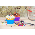 Custom BPA Free Food Grade Coloré Maison Outils de bricolage résistant à la chaleur Flexible Non-Stick Soft Baking Silicone Muffin Cups